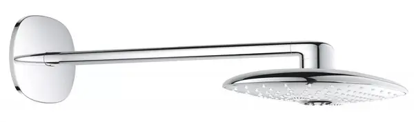 Dus fix Grohe Rainshower 360 Duo 26254000, montare pe perete, 360 mm, 2 functii, necesita valva, Crom lucios