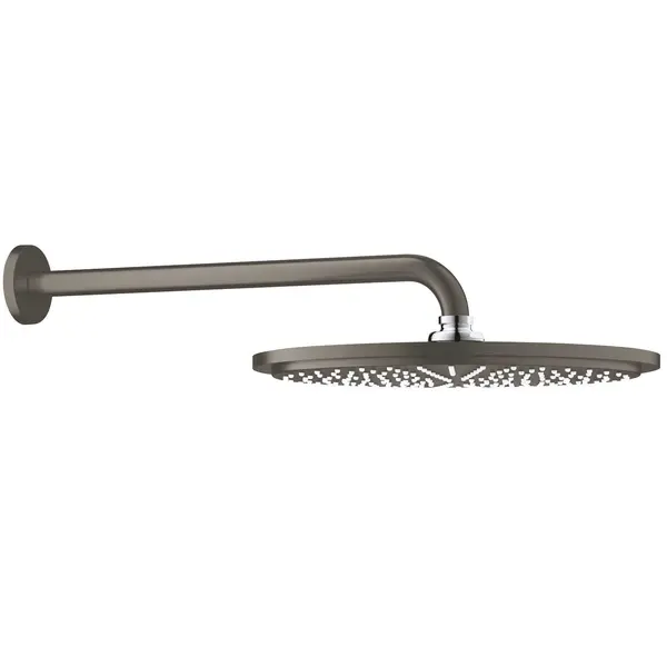 Dus fix Grohe Rainshower Cosmopolitan 26066AL0 310, 1/2 inch, montare pe perete, 310 mm, 1 pulverizare, anti-calcar, mat, hard graphite