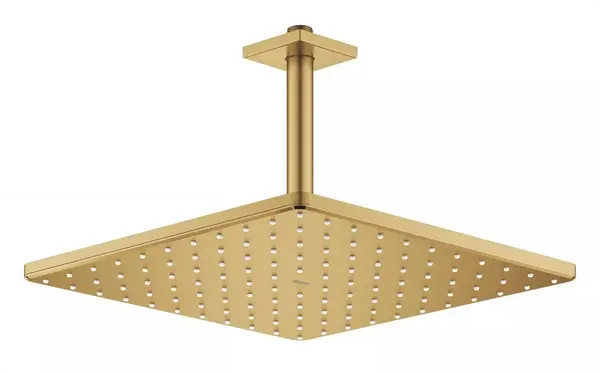 Dus fix Grohe Rainshower Cube 310, 26566GN0, montare pe tavan, 310 mm, 1 functie, Auriu mat
