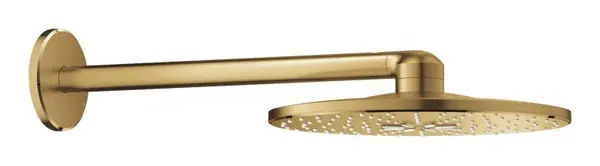 Dus fix Grohe SmartActive 310 26475GN0, 1/2 inch, pe perete, 310 mm, 2 functii, necesita valva, mat, Auriu