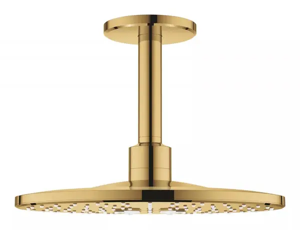 Dus fix Grohe SmartActive 310 mm, 26477GL0, montare pe tavan, 2 functii, 310 mm, necesita valva, Auriu lucios