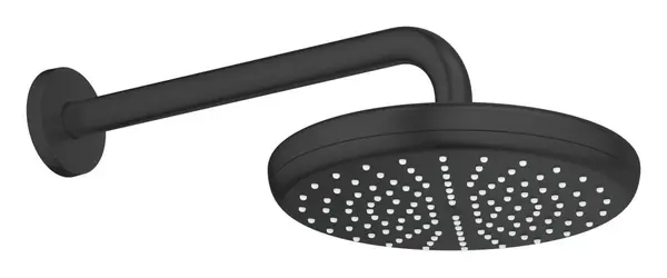 Dus fix Grohe Tempesta 210, 1022182430, montare pe perete, 210 mm, 1 functie, Negru mat