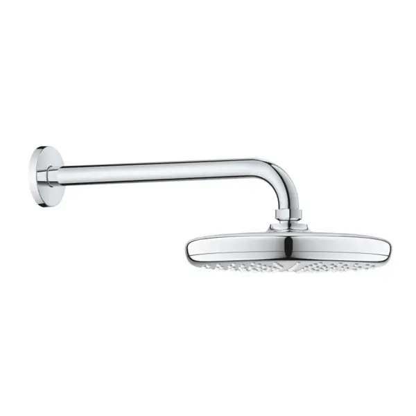 Dus fix Grohe Tempesta 210 26412000, 1/2, 210 mm, 1 pulverizare, anti-calcar, Crom