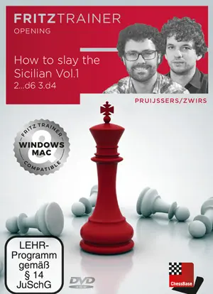 DVD : How to slay the Sicilian Vol. 1 - 2...d6 3.d4 - Pruijssers Zwirs