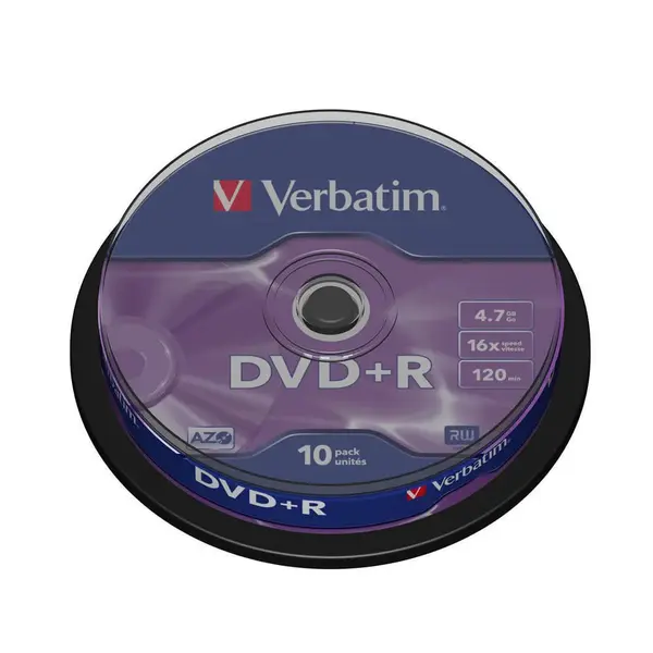 DVD+R Verbatim advanced azo 10 bucati/Set DVD+R Verbatim advanced azo 10 bucati/set