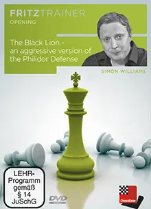 DVD: The Black Lion - an aggressive version of the Philidor Defense