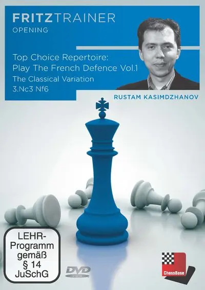 DVD- Top Choice Repertoire: Play the French Defence Vol.1