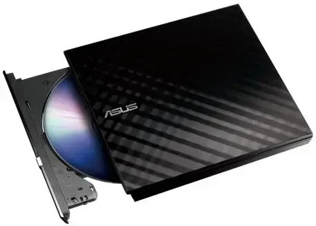 DVD Writer Extern ASUS SDRW-08D2S-U LITE (Negru)