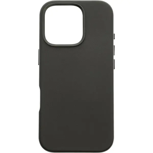 Dviced Dviced Leather case with magsafe for iPhone 16 Plus - Black