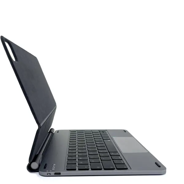 Dviced Dviced Magnetic Aluminium Keyboard Case for iPad Air/Pro 11-inch - CZ - Dark Grey