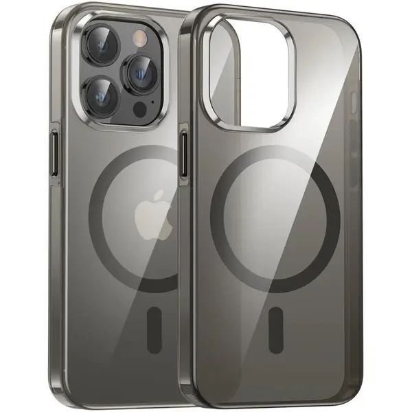 Dviced Dviced Magsafe iPhone 15 Pro clear case - Black