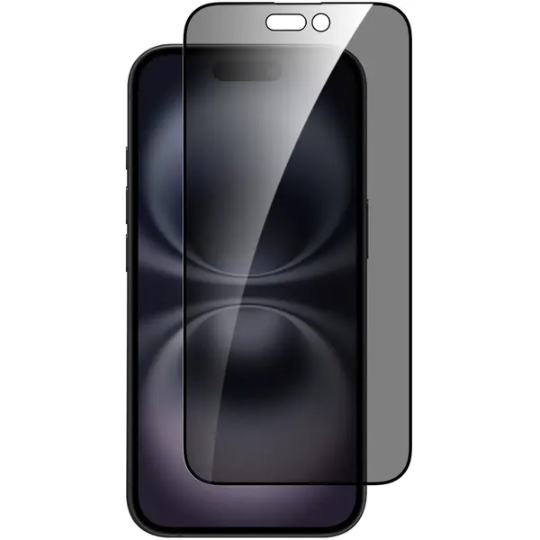Dviced Dviced Privacy tempered glass screen protector edge to edge for iPhone 16 Plus with applicator