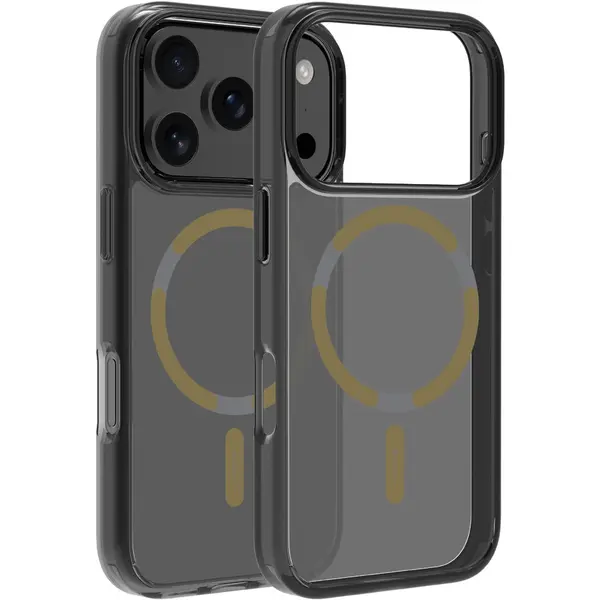 Dviced Husa Protectie Spate Dviced DV511053, MagSafe pentru Apple iPhone 17 Pro Max Smoke Case, Auriu