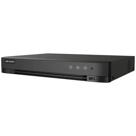 DVR 8 canale Turbo HD AcuSense Hikvision iDS-7208HTHI-M2-SA, 8MP, 2x SATA, alarma 8 IN/4 OUT, audio