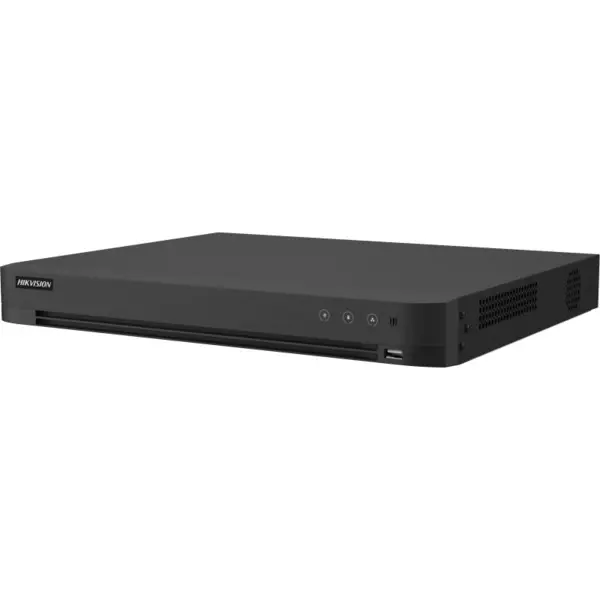 DVR Hikvision, 16 canale, 5MP, AcuSense, 2 x Sata, Audio, PoC - IDS-7216HUHI-M2/XT/4A+16/4ALM