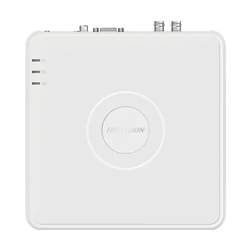 DVR Hikvision, 4 canale video 2MP lite + 1 ch. IP max. 2MP, AUDIO 'over coaxial', 1U - DS-7104HGHI-M1-T