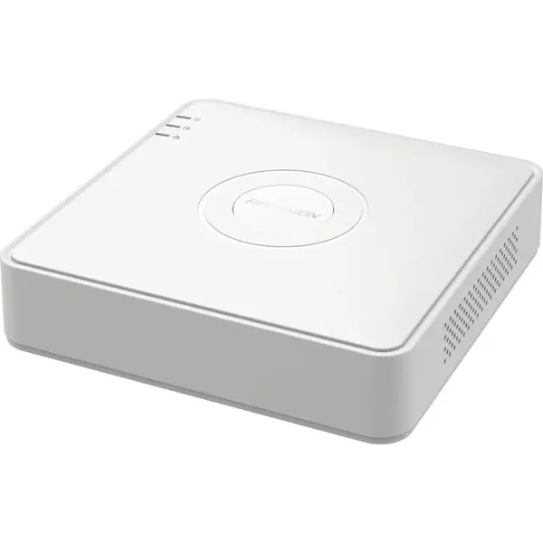 DVR supraveghere Hikvision AcuSense, 4 canale, H.265 Pro+, pana la 6 camere IP 6MP, iDS-7104HQHI-M1/T