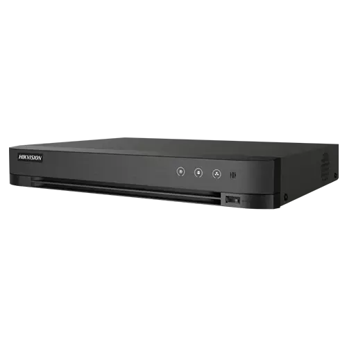 DVR Turbo AcuSense Hikvision IDS-7208HQHI-M1/XT, 8 canale, 5 MP Lite, functii smart