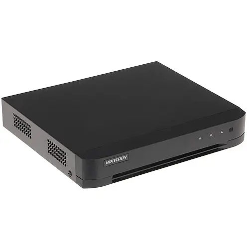 DVR TurboHD 8 canale, 8 MP, audio over coaxial HIKVISION iDS-7208HUHI-M1-E, AcuSense