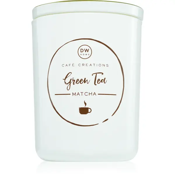 DW Home Cafe Creations Green Tea Matcha lumânare parfumată 434 g
