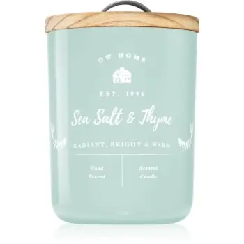 DW Home Farmhouse Sea Salt & Thyme lumânare parfumată