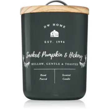 DW Home Farmhouse Smoked Pumpkin & Hickory lumânare parfumată