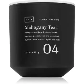 DW Home Lab Mahogany Teak lumânare parfumată