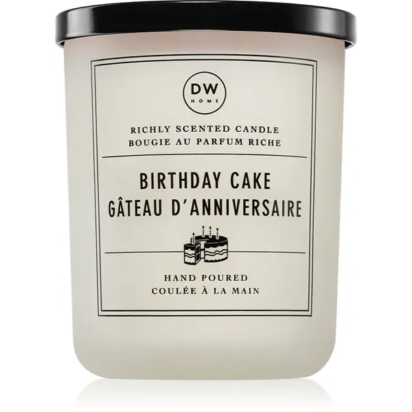 DW Home Signature Birthday Cake lumânare parfumată 433 g