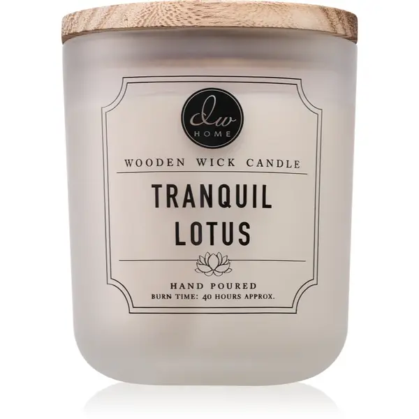 DW Home Signature Tranquil Lotus lumânare parfumată 326 g