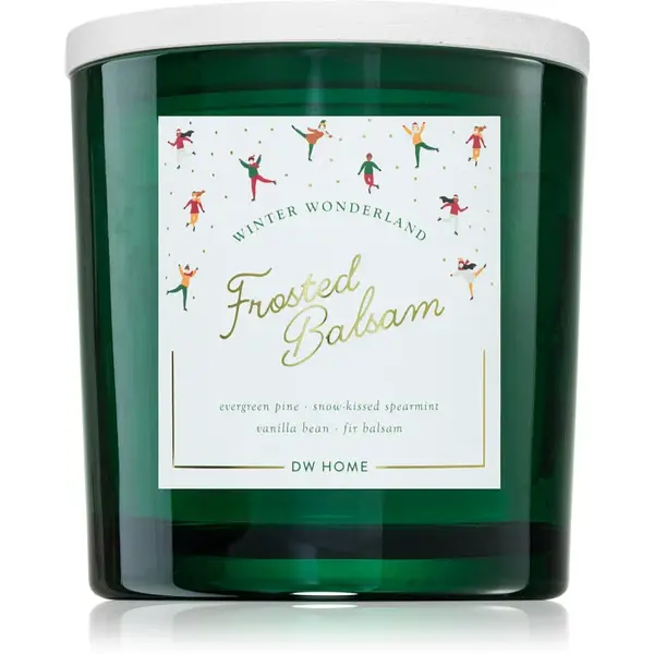 DW Home Winter Wonderland Frosted Balsam lumânare parfumată 510 g