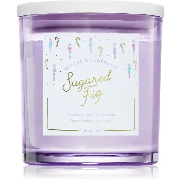 DW Home Winter Wonderland Sugared Fig lumânare parfumată 374 g