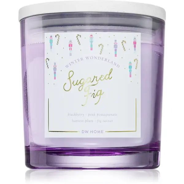 DW Home Winter Wonderland Sugared Fig lumânare parfumată 510 g