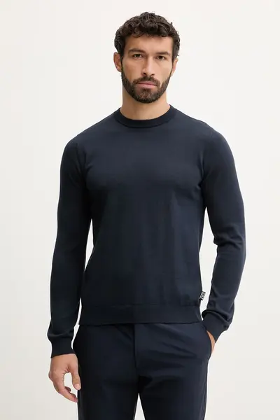 EA7 Emporio Armani pulover de bumbac