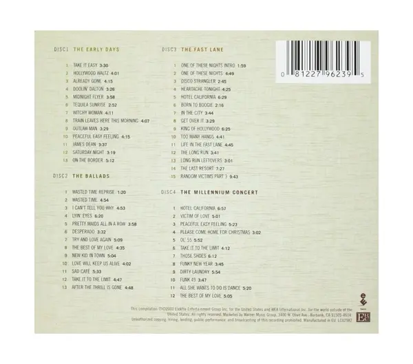 Eagles Selected Works 1972-1999 (Box Set) | Eagles