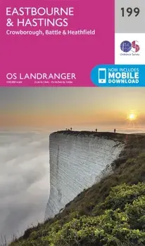 Eastbourne & Hastings, Battle & Heathfield. February 2016 ed, Sheet Map/Ordnance Survey