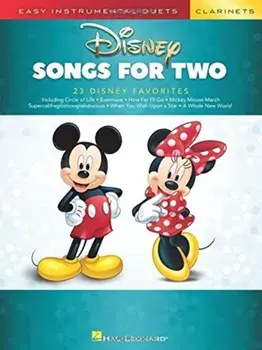 Easy Instrumental Duets. Disney Songs For Two Clarinets, Paperback/***