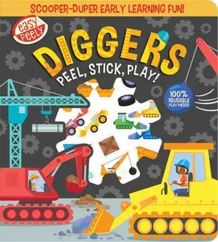 Easy Peely Diggers - Peel, Stick, Play!, Board book/Holly Hall