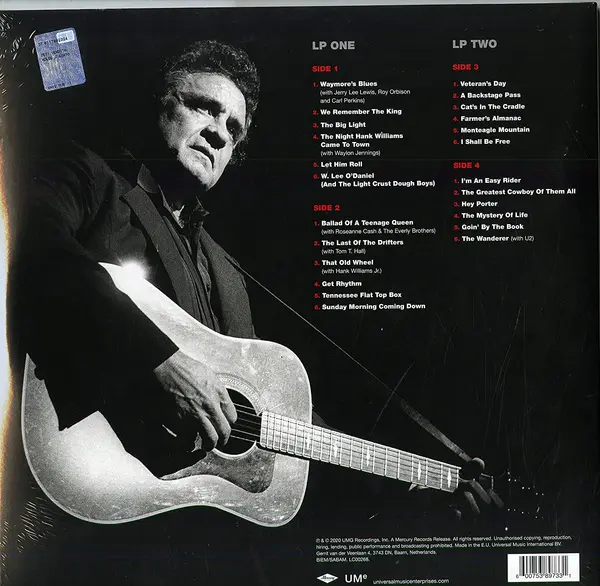Easy Rider - The Best Of The Mercury Recordings - Vinyl | Johnny Cash