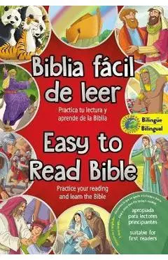 Easy to Read Bible (Bilingual) / La Biblia Fácil de Leer (Bilingüe): Practice Your Reading and Learn the Bible - Jacob Vium-olesen