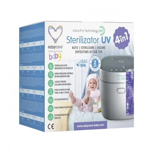 Easycare baby sterilizator UV 4in1 cu uscator Zephyr Labs