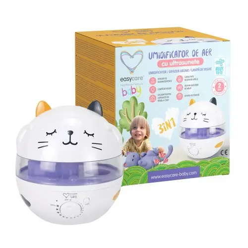 Easycare baby umidificator ultrasonic 3in1 pentru copii 2L Zephyr Labs