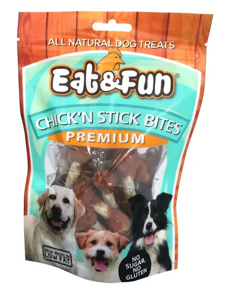 Eat&Fun Recompense Caini Chick’n Stick Bites 100 G