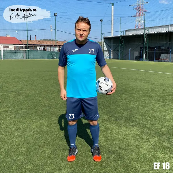 Echipament fotbal copii si adulti JOMA WINNER EF18 S, Albastru