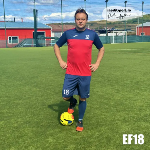 Echipament fotbal copii si adulti JOMA WINNER EF18 XS, Rosu