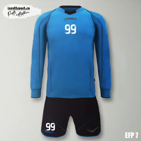 Echipament portar copii si adulti personalizabil EFP7 XXL, Tricou albastru, sort negru
