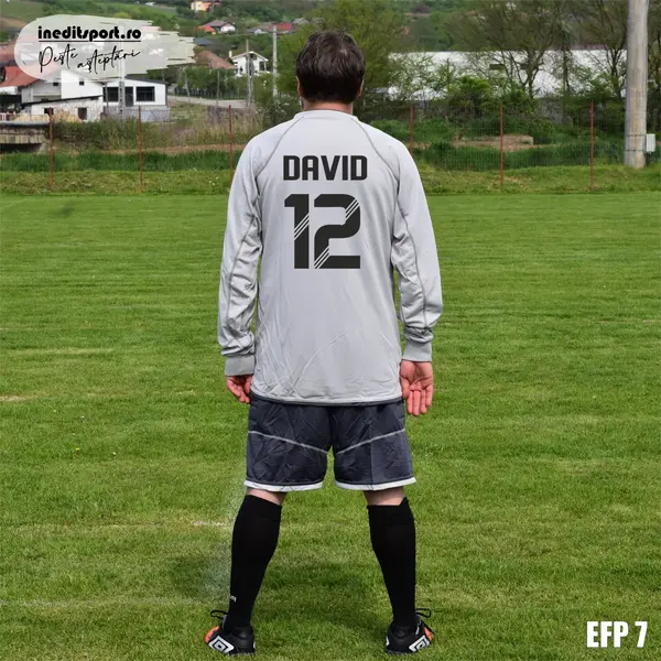 Echipament portar copii si adulti personalizabil EFP7 XXL, Tricou gri, sort negru
