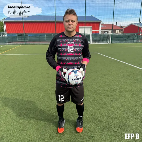 Echipament portar copii si adulti VELODROME personalizabil EFP8 L, Tricou roz cu negru și șort negru