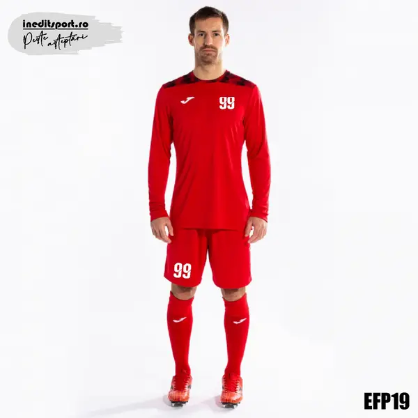 Echipament portar copii si adulti ZAMORA personalizabil EFP19 Tricou si sort rosu, M