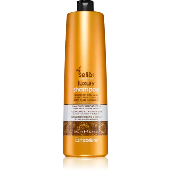 Echosline Seliár Luxury sampon hidratant pentru par uscat 1000 ml