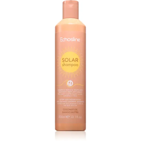 Echosline SOLAR Shampoo sampon hranitor pentru par expus la soare 300 ml